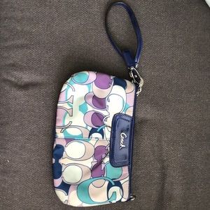 Large Coach Wristlet